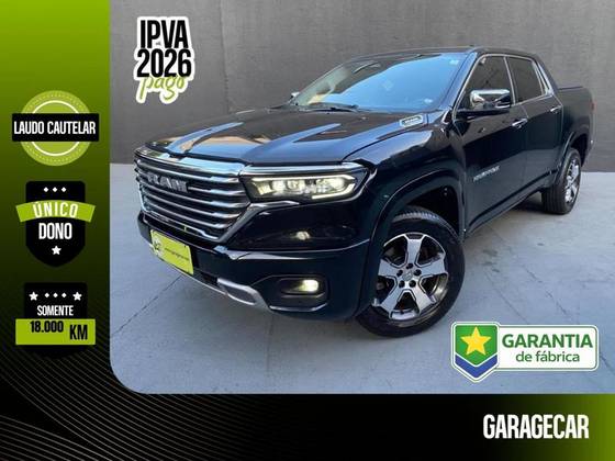 RAM RAMPAGE 2.0 HURRICANE 4 TURBO GASOLINA LARAMIE 4X4 AUTOMÁTICO RAM RAMPAGE 2.0 HURRICANE 4 TURBO GASOLINA LARAMIE 4X4 AUTOMÁTICO
